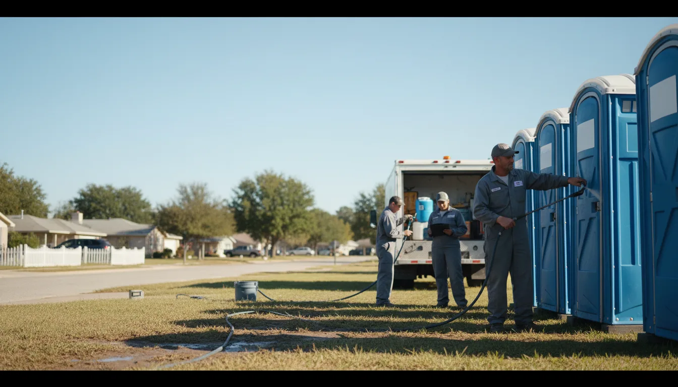 Long-Term Portable Toilet Rental in Pierron, IL near me